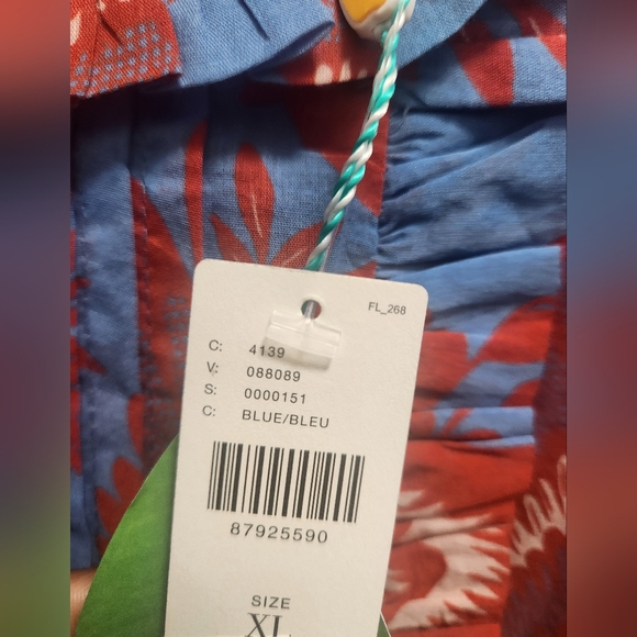 NWT FARM Rio Ruffle Blouse Size XL - Picture 5 of 7